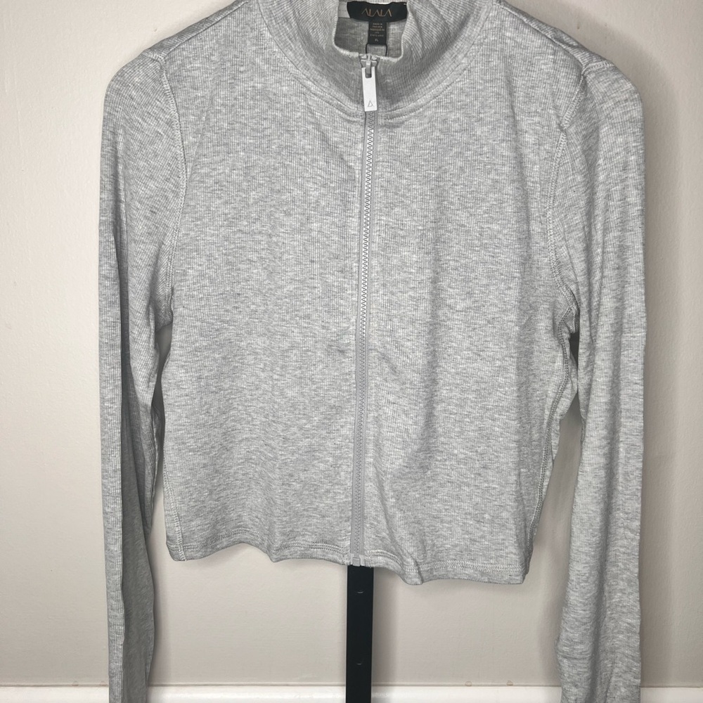 Alala Rise Cropped Zip Up NWT Size XL Retail $135 - Picture 4 of 9